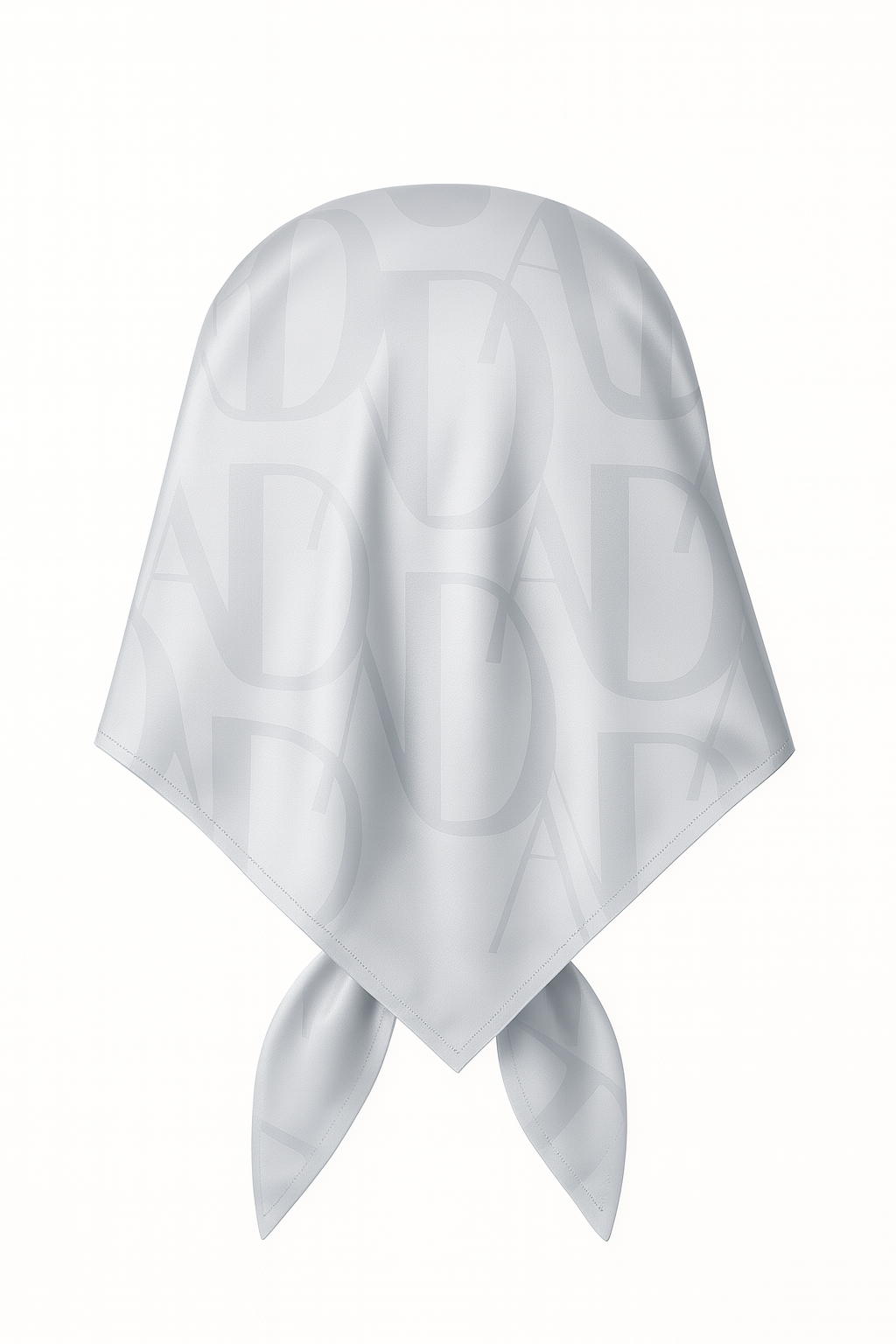 Pañuelo AD gris claro
